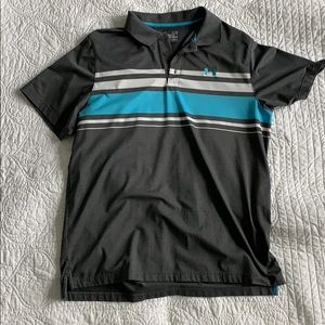 Under Armour golf polo.